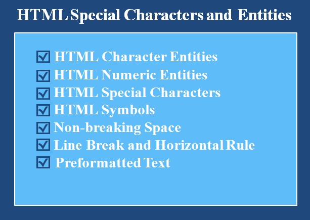 Learning HTML Special Characters and Entities from Scratch