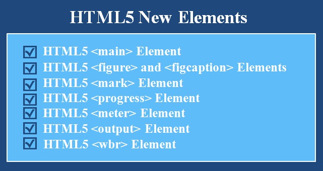 Learning HTML5 New Elements from Scratch